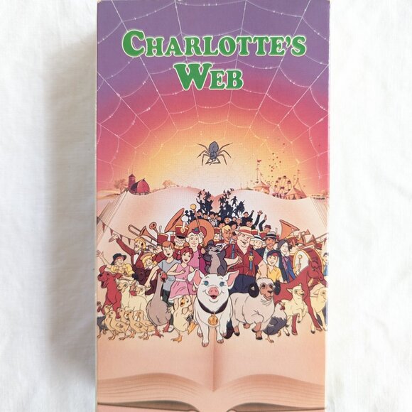 3/$15 Charlotte´s Web (1973) Animated VHS tape from McDonalds 1993 - Picture 2 of 6